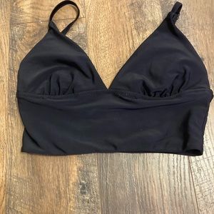 Women’s old navy black V neck bathing suit top
